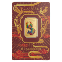 PAMP Suisse Good Luck Phoenix Gold 10 gram Bar