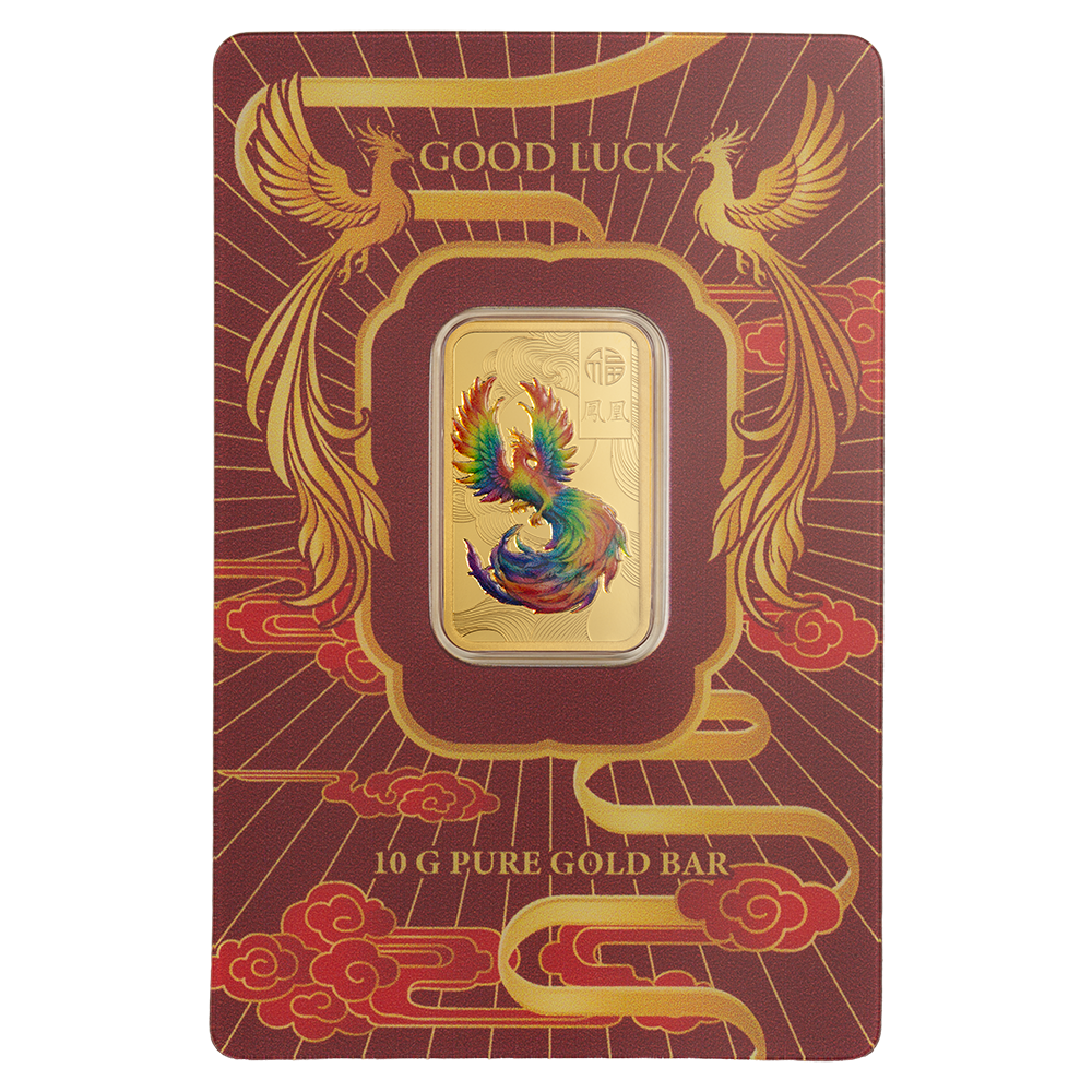 PAMP Suisse Good Luck Phoenix Gold 10 gram Bar