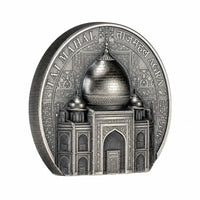 Taj Mahal Historical Monuments Silver 5 oz (ounce) coin