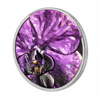 Bionics: Orchid Silver 1 oz (ounce) coin