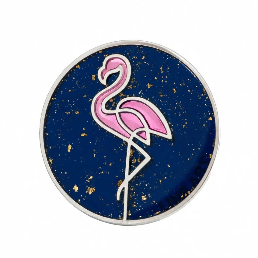 Flamingo Silver 1 oz (ounce) coin
