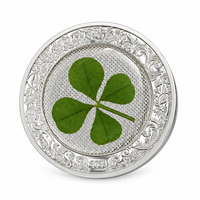 Clovers of luck Silver 1 oz (ounce) coin
