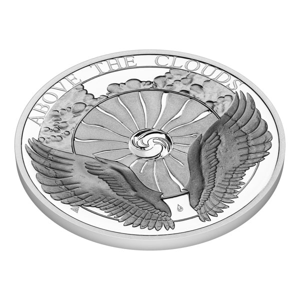 Aviation Above the Clouds 2023 Reverse Proof Silver 1 oz (ounce) coin