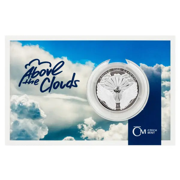 Aviation Above the Clouds 2023 Reverse Proof Silver 1 oz (ounce) coin The Czech Mint