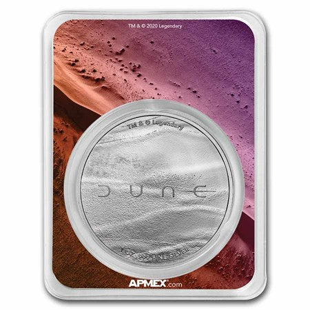 DUNE Sand Worm Silver 1 oz (ounce) coin