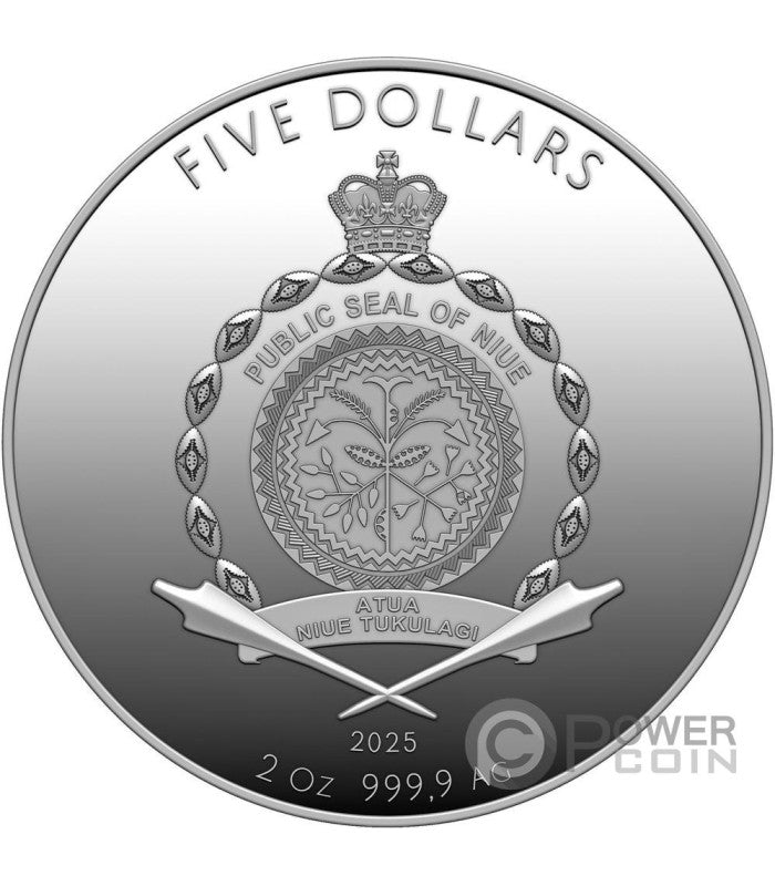Grand Lebanon 100th Anniversary Silver 2 oz (ounce) coin