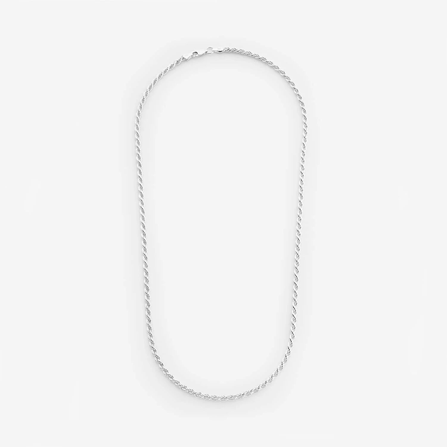 886 Rope Chain in Sterling Silver