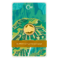 Seven Wonders of the World: Machu Picchu proof Gold 1/10 oz (ounce) Bar