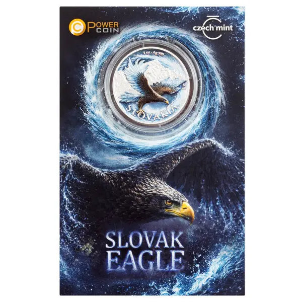 Slovak Eagle 2026 Color Proof Silver 1 oz (ounce) coin The Czech Mint