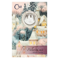 Christmas Midnight Mass Proof Silver 13 gram coin