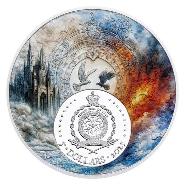 Battle of Good and Evil: Evil Reverse Proof Silver 42 gram coin