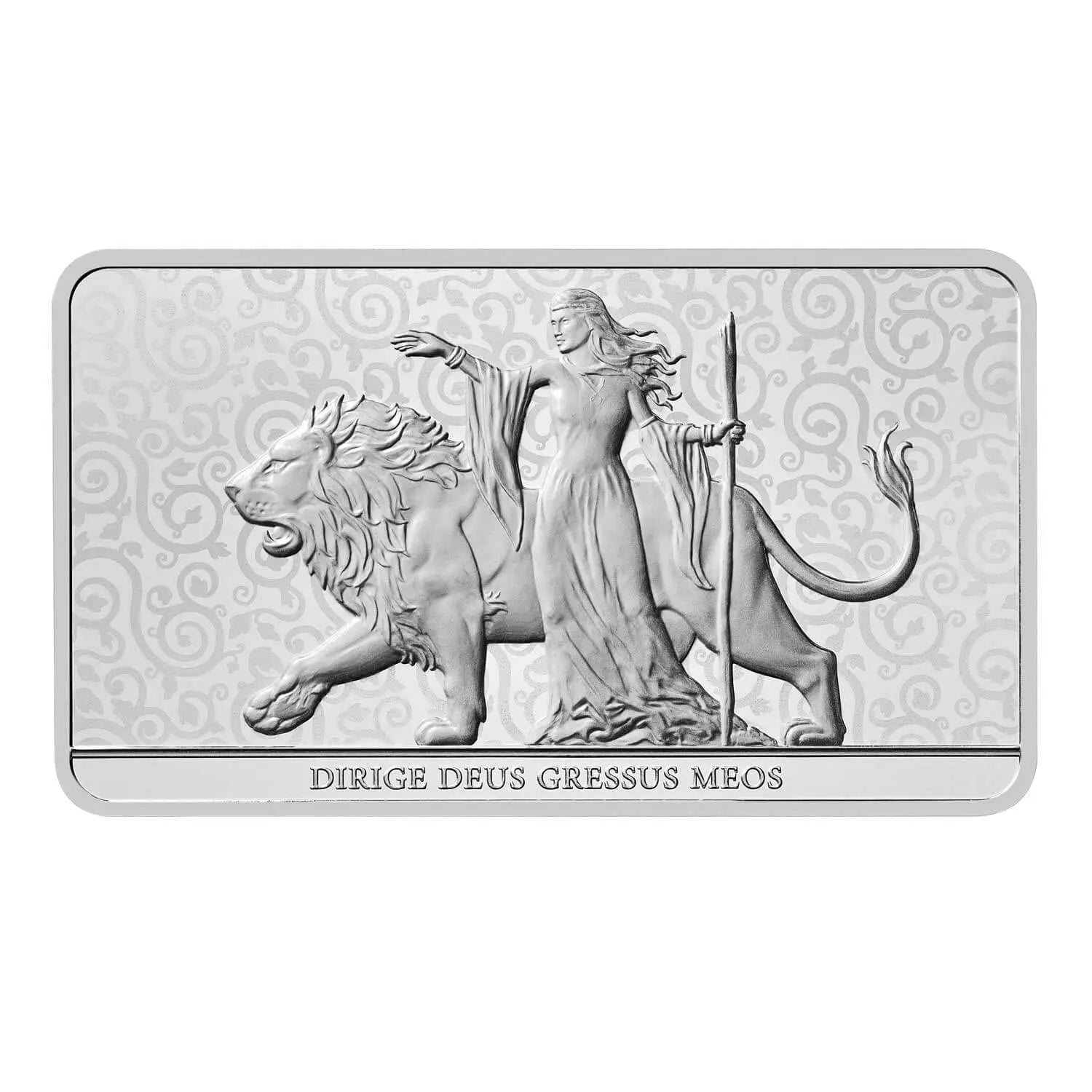 Great Britain Una and the Lion Silver 10 oz (ounce) Bar The Royal Mint