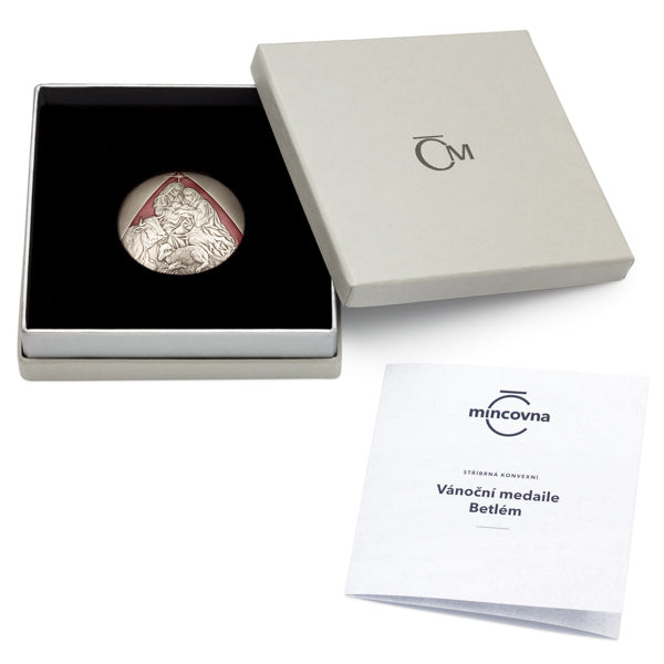 Bethlehem Christmas Antique Silver 1 oz (ounce) coin