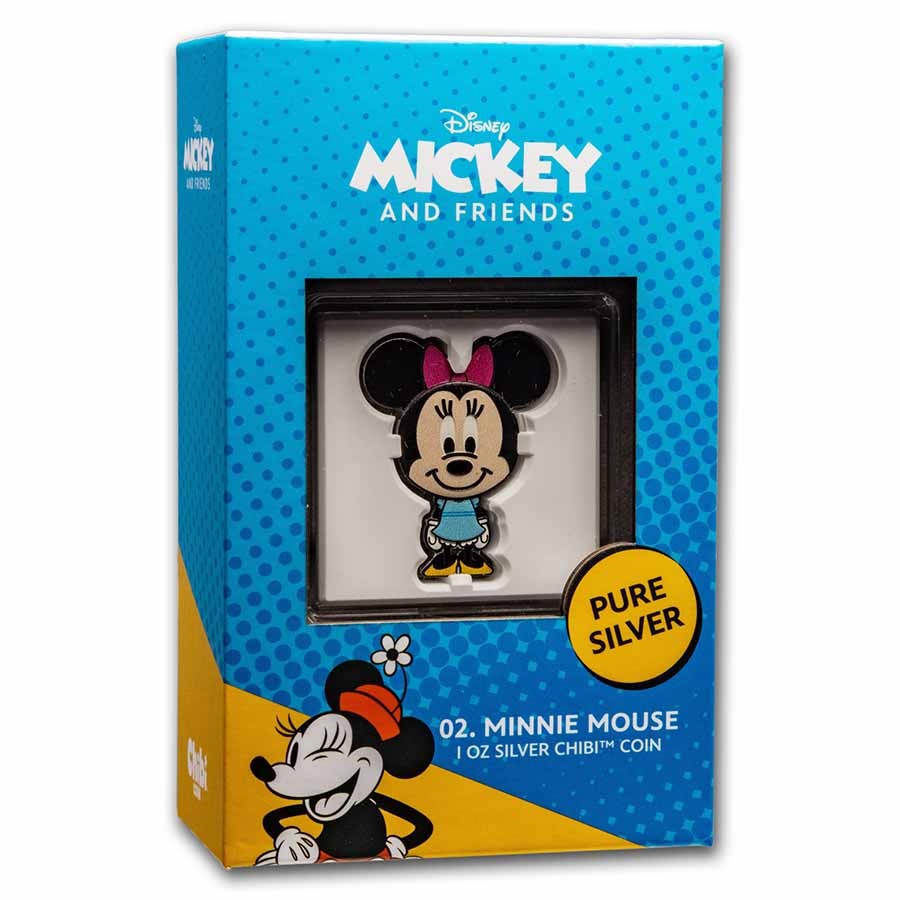 Disney Minnie Mouse Silver 1 oz (ounce)