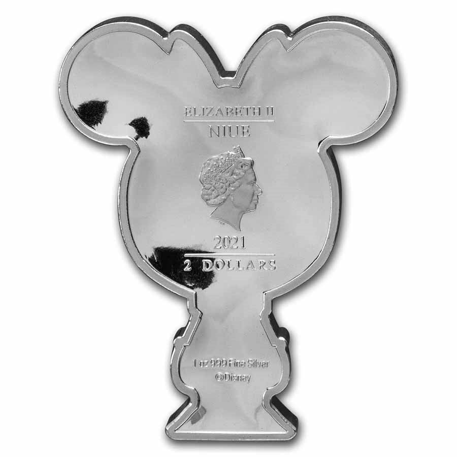 Disney Minnie Mouse Silver 1 oz (ounce)