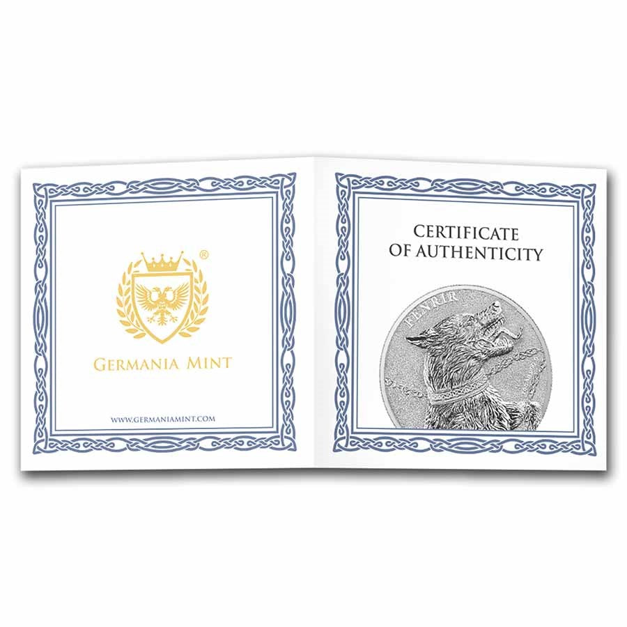 Germania Fenrir Beasts Silver 1 oz (ounce)