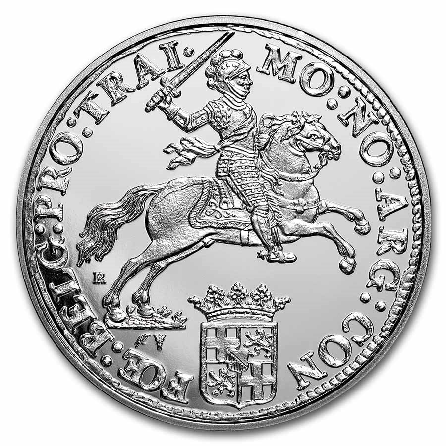 Netherlands Ducaton Rider Silver 1 oz (ounce) coin