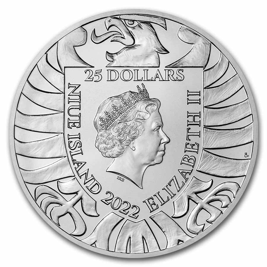 Czech Lion Silver 10 oz (ounce) coin