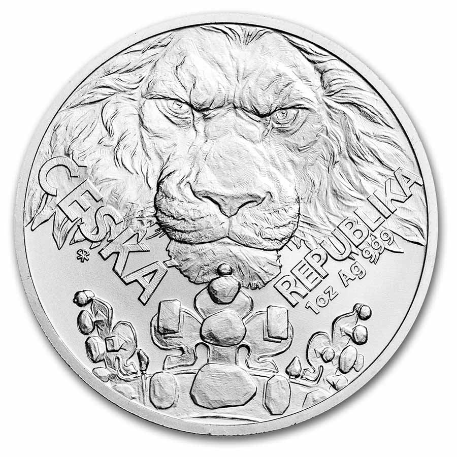 Czech Lion 2023 Silver 1 oz (ounce) coin