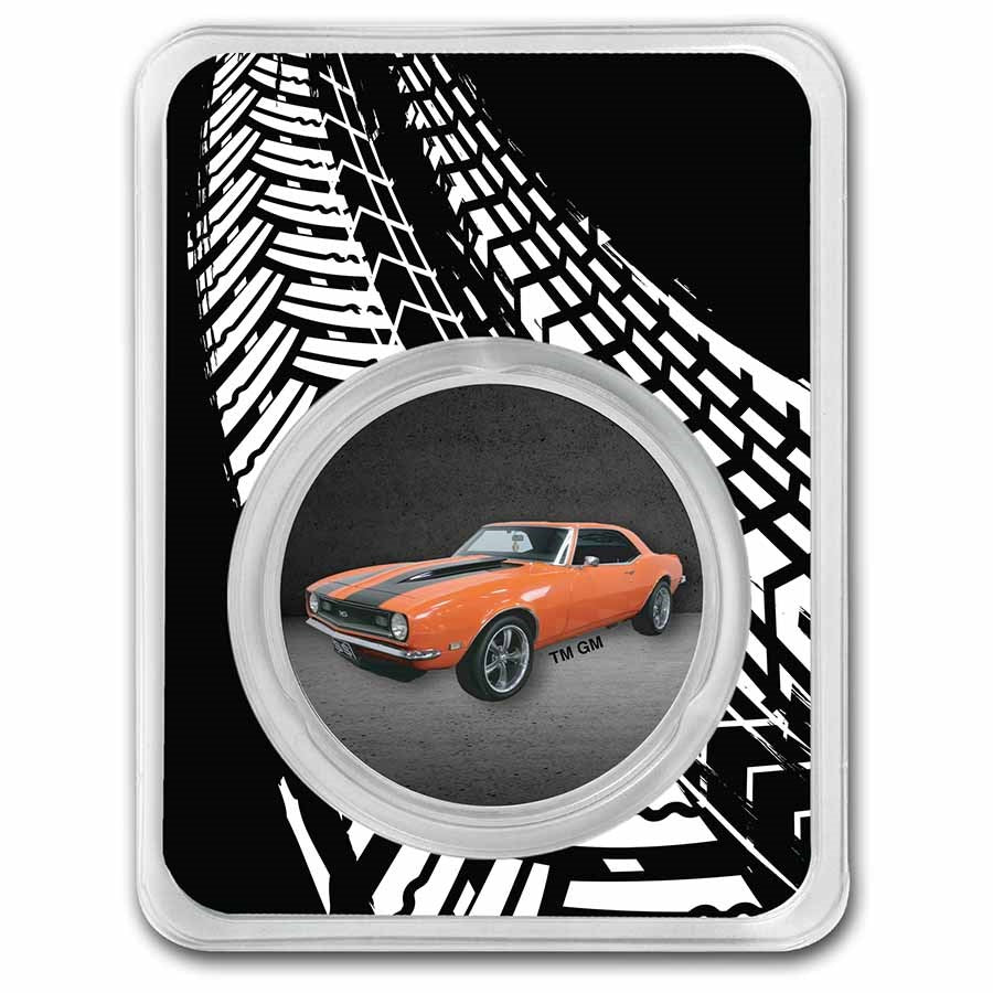 Chevrolet Camaro Silver 1 oz (ounce) coin